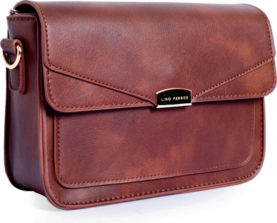 

Lino Perros Sling Bag(Brown)