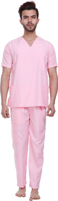 

Proexamine Surgicals PRO1000-SS Shirt, Pant Hospital Scrub(Pink XS)