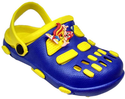 

IndusBay Boys Sling Back Clogs(Yellow