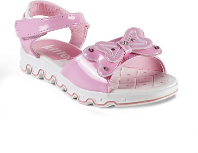 

KITTENS Girls Velcro Flats(Pink