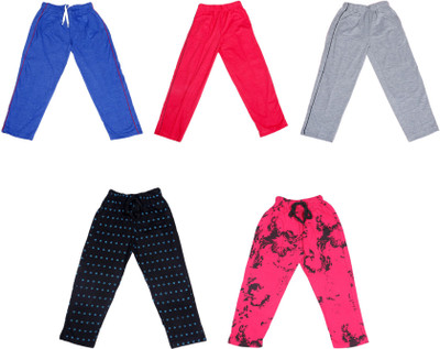 IndiWeaves Track Pant For Boys & Girls(Multicolor, Pack of 5)