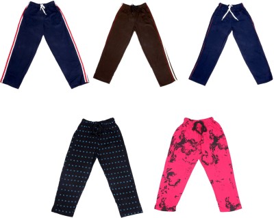 IndiWeaves Track Pant For Boys & Girls(Multicolor, Pack of 5)