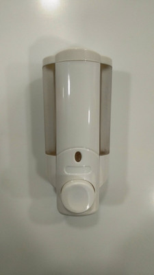 

iTradeIMEX ABS Liquid Soap Dispenser 250 ml Soap, Shampoo, Conditioner, Lotion Dispenser(White)