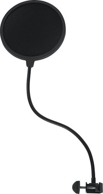 

DREAM BELL Swivel Mount, 360° Microphone Pop Filter(Black)