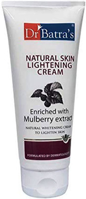 

Dr. Batra's Natural Skin Lightening Cream Enriched With Mulberry Extract on face(100 g)