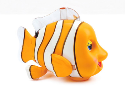 Robo Fish Water Activated Orange Clown Fish Multicolor Best Price
