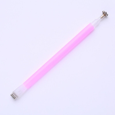 

Imported Dual-ended Flower Line Magnet Stick Flower Stripe Line For Magnetic UV Gel Nail Art Tool(Pink)