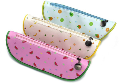 

Shopat7 1 MIX FRUIT Art Artificial Leather Pencil Boxes(Set of 1, Multicolor)