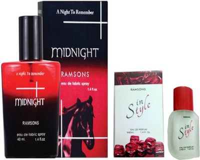 

RAMSONS IN STYLE PERFUME 40 ML+ MIDNIGHT PERFUME 100 ML Eau de Parfum - 100 ml(For Men & Women)