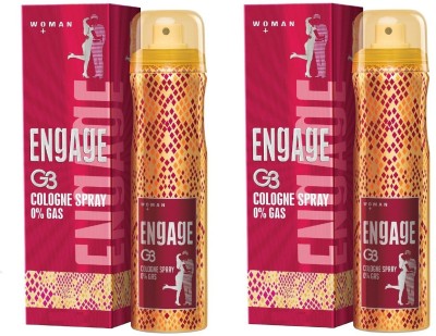 

Engage G3 Cologne Spray for Women 135ML Each (Pack of 2) Eau de Parfum - 270 ml(For Women)