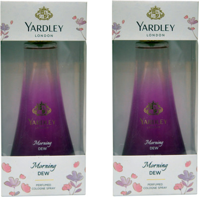 

Yardley London Morning Dew Cologne Combo Perfumes 100ML Each (Pack of 2) Eau de Parfum - 200 ml(For Women)