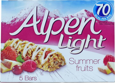 

Alpen Light Summer Fruits, 5 Bars - 95g Protein Bars(95 g, Summer Fruits)
