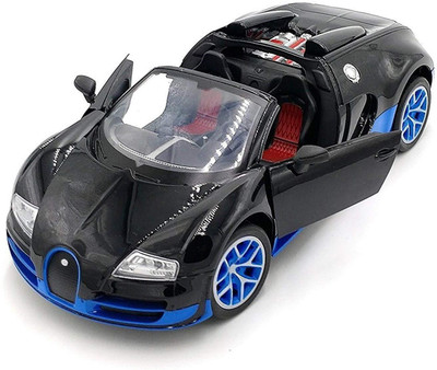 

Webby Open Bugatti with open door 1:16 5-channel R/C (Blue)(Multicolor)