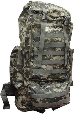 

House of Quirk 65 Ltrs Bori Basta Rucksack Bagpack, Travelling Bag,Hiking Bag camouflage Print Rucksack - 65(Multicolor)