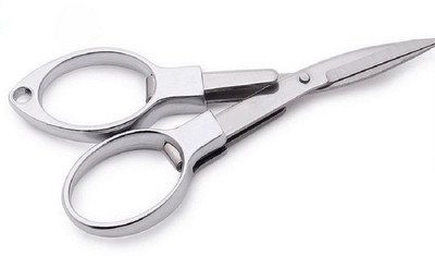 

AASA Folding scissors, New Style scsissors , silver, 1 Pcs Scissors(Set of 1, Silver)