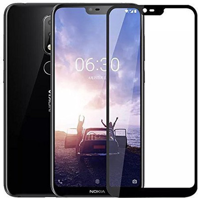 Kavacha Edge To Edge Tempered Glass for Nokia 6.1 Plus(Pack of 1)