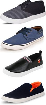 

Trenqs Sneakers For Men(Multicolor, Black