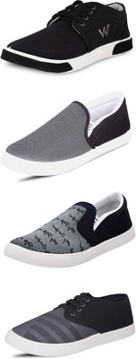 

Trenqs Sneakers For Men(Multicolor, Black
