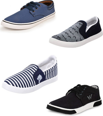 

Trenqs Sneakers For Men(Multicolor, Blue