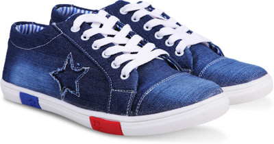 

Krafter Canvas Shoes For Men(Blue