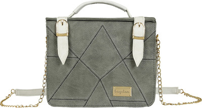 

Bagclan Women Casual Green PU Sling Bag