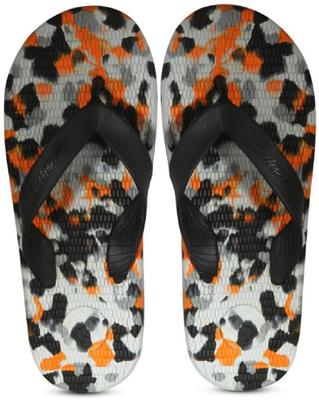 

Sole Threads Men Military Orange & Black EVERLAST Flip Flops, Militaryorangeblack