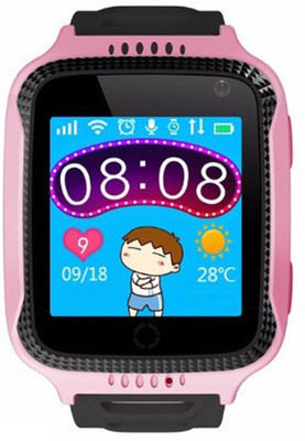

Shout and Safe Kids GPS Smart Watch Pink Smartwatch(Pink Strap Free Size)