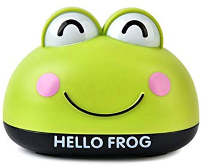 

Epyz Creative Cartoon Frog Soap Box Bathroom Soap Holder Kitchen Sponge Drain Rack(Pink)