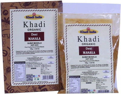 

Khadi Organic Subzi Masala - 100 GM(100 g)