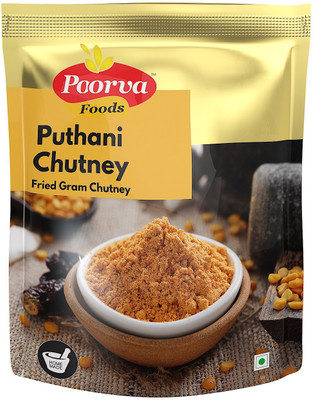 

POORVA FOODS FRIED GRAM CHUTNEY/PUTANI CHUTNEY (PACK OF 2)(2 x 200 g)
