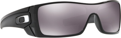 OAKLEY BATWOLF Shield Sunglass(For Men, Black)