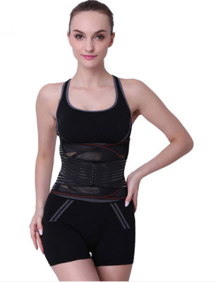 

elebae ELE-B15 Back & Abdomen Support (M, Black)