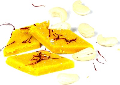 

Ghasitaram Gifts Mango Sugarfree Kaju Katli(200 g, Box)