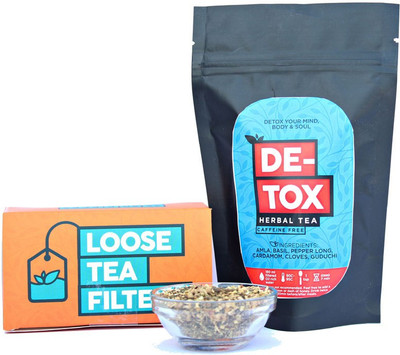 

The Tea Trove Detox for Weight Loss & Fitness Cardamom Herbal Tea Pouch(100 g)