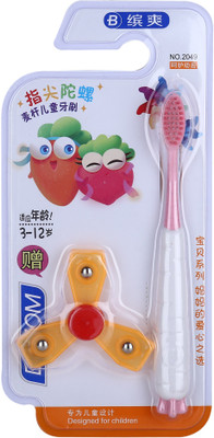 

Cinco Kids Super Bristle Clean With Toy_E Soft Toothbrush