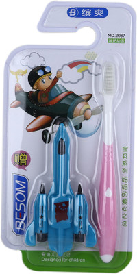 

Cinco Kids Super Bristle Clean With Toy_T Soft Toothbrush