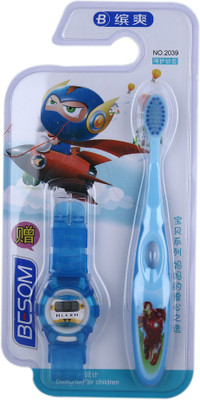 

Cinco Kids Super Bristle Clean With Toy_S Soft Toothbrush