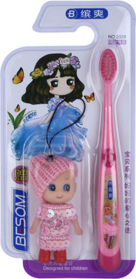 

Cinco Kids Super Bristle Clean With Toy_G Soft Toothbrush