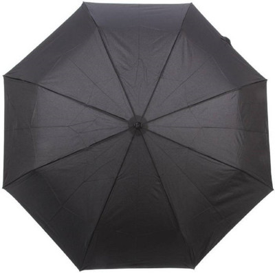 

HappyCraft Folding, Rain and Sun Protection Umbrella(Black)