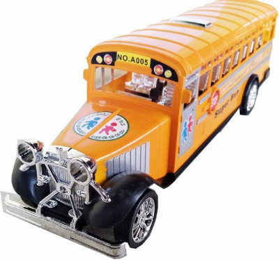 

Vortex Toys School Super Bus For Kids Best Gift For Children(Multicolor)