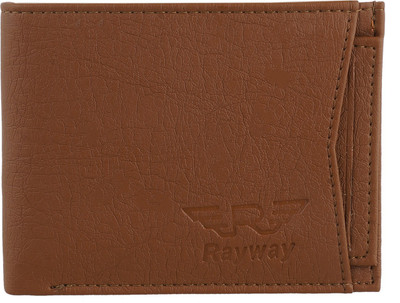 

Ray Way Men Brown Artificial Leather Wallet(9 Card Slots)