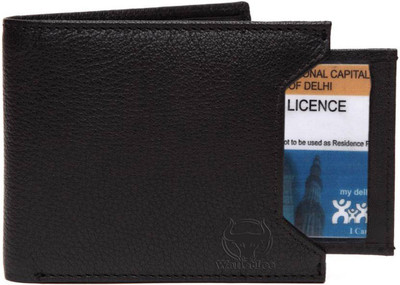

WalletLee Men Black Genuine Leather Wallet(6 Card Slots)