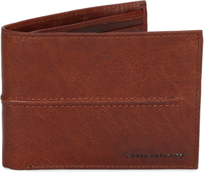 

Louis Philippe Men Brown Genuine Leather Wallet(8 Card Slots)
