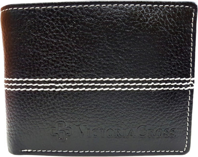 

Victoria Cross Men Black Genuine Leather Wallet(3 Card Slots)
