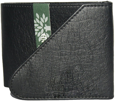 

woodland1 Men Black Artificial Leather Wallet(5 Card Slots)