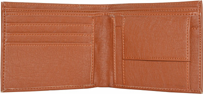 

Accezory Men Tan Artificial Leather Wallet(3 Card Slots)
