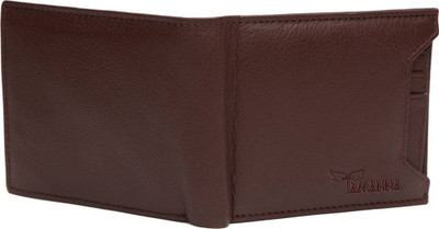 

Tamanna Men Brown Genuine Leather Wallet(6 Card Slots)