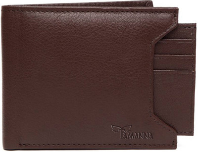 

Tamanna Men Brown Genuine Leather Wallet(6 Card Slots)