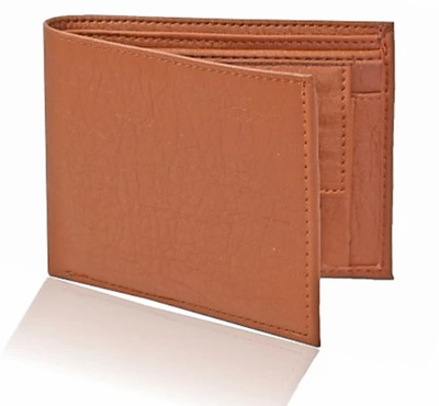 

Attar Men Tan Artificial Leather Wallet(7 Card Slots), Brown