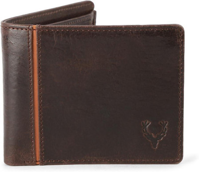 

Allen Solly Men Brown Genuine Leather Wallet(3 Card Slots)